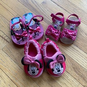 Mini mouse shoe lot